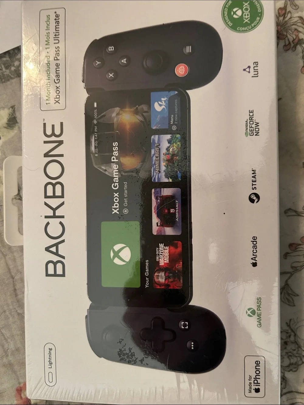 Backbone One Mobile Gaming Controller for iPhone — Black